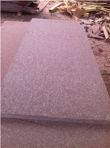 Red Granite/Porphyry, Pavers & Curbs,Gardens & Stone Border China Red Porphyry