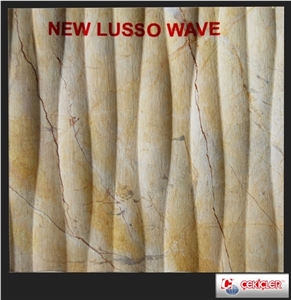 Lusso Surface Golden Spider Cnc 3d Carved Wall Panel