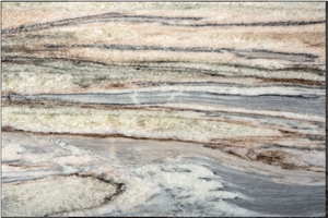 Mirage Cristalita Marble Tiles & Slabs, Multicolor Marble from Brazil