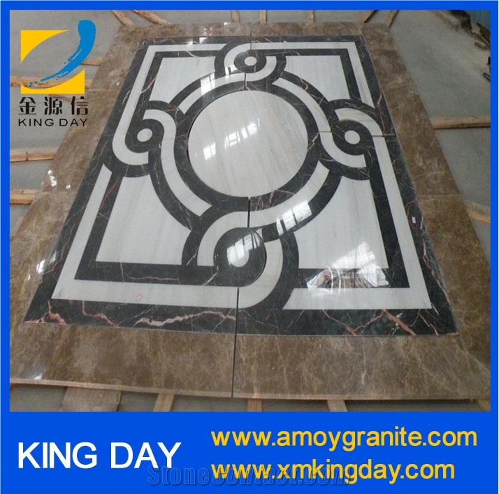 Rectangle Marble Floor Medallions Pattern,Square Marble Mosaic Stepping Stone Patterns,Chinese Marble Floor Medallions Patterns