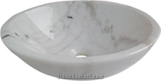 China White Marble Sink & Basin, White Marble Sinks & Basins