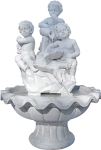 Chinese White Marble Water Fountain,Garden Fountains,Exterior Fountains,Water Features,Sculptured Fountains,Rolling Sphere Fountains