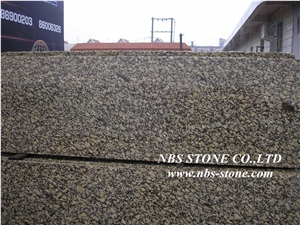 Autumn Gold Granite Tiles & Slabs, China Yellow Granite Floor Covering