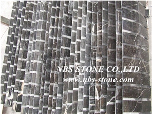Black Marble Special Shape Line, Black Marble Molding & Border