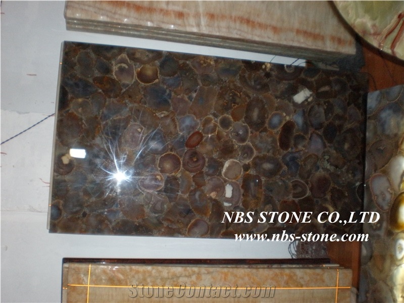 Blue Mammade Stone Semi Precious Stone Agata Tabletops