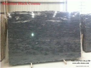 Brazilian Black Cosmic Granite Tiles & Slabs