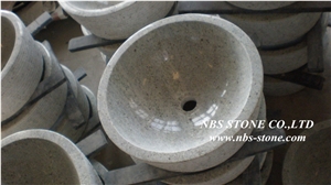 China Black Granite Sink (Bowl), Shanxi Black Granite Wash Bowls