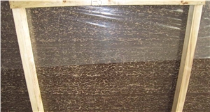 China Polished Black Portoro Gold Marble Tiles & Big Slabs, Small Slabs
