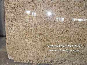 Giallo Oranmental Granite, Brazil Yellow Granite Slabs & Tiles