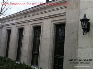 Grey Limestone Slabs & Tiles for Wall for European Villa