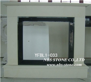 Indoor Freestanding Used Cheap Stone Marble Fireplace Mantel,Modern Fireplace Mantel