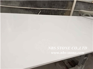 Pure White Quartzite Stone Slab & Tiles, White Stone Slabs