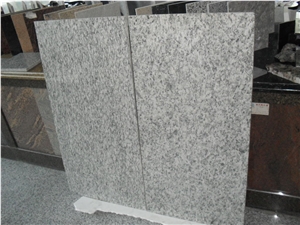 Russia White Grain Granite Tiles &Slabs,White Granite Floor Covering