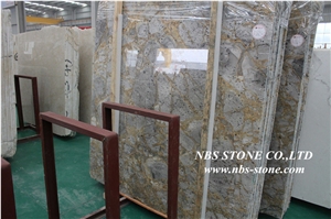 Tundra Gold Marble Tiles & Slabs