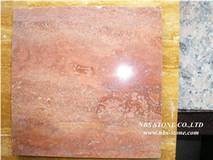 Turkey Red Travertine Slabs & Tiles,Travertine Stone Flooring