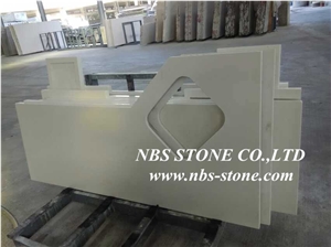 White Countertops Quartz Stone Kitchen Countertops