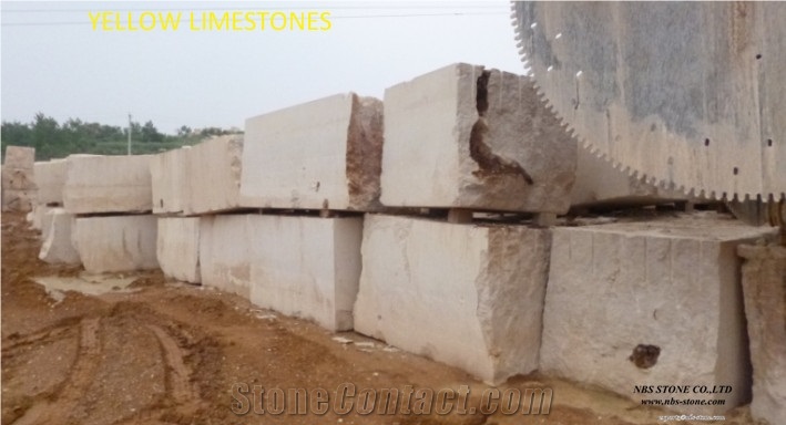 Yellow Limestones Slabs & Tiles