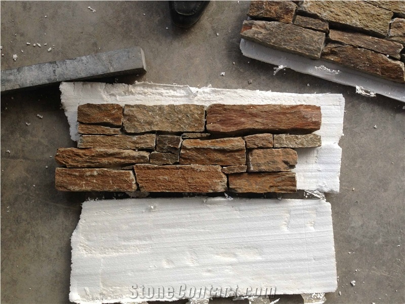 Yellow Lost Creek Cultured Stone Nature Pattern