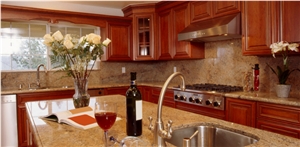 Imperial Red Granite Kitchen Tops, Red Granite Countertops