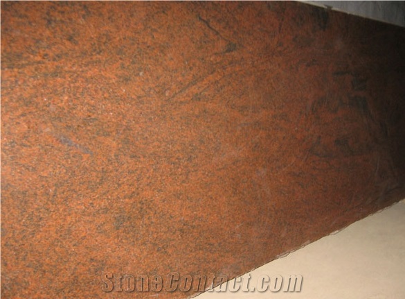 Red Multicolor Granite (Red Granite), India polished granite floor covering tiles, walling tiles