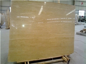 Yellow Travertine Tiles and Slabs