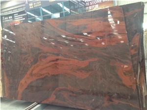 Polished Nacarado Quartzite Slabs & Tiles,Brazil Red Quartzite Wall Panel