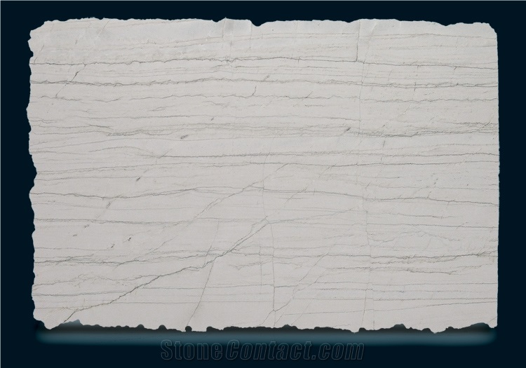 Polished White Mocauba 2cm Quartzite Slabs & Tiles,Brazil White Quartzite