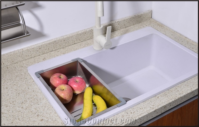 Quartz Kitchen Sinks, Quartz Basins, Pmma Sinks, Quartz Pmma Sinks