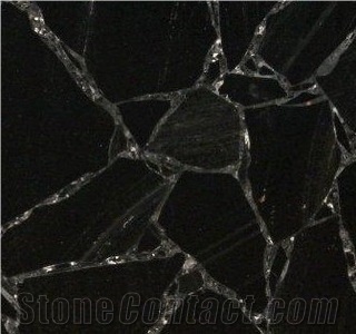 Black Semiprecious Stone Slabs & Tiles,Agate Stone,