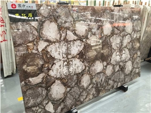 Black Semiprecious Stone Slabs & Tiles,Agate Stone,
