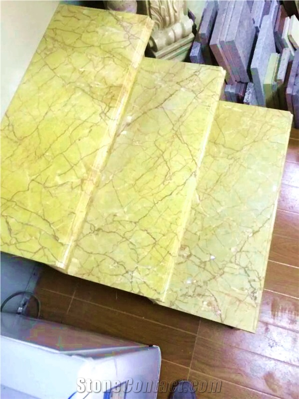 Cheap Yellow Marble Slabs & Tiles, Iran Yellow Marble