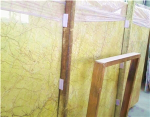 China Yellow Marble Tiles & Slabs, Wall/Floor Covering