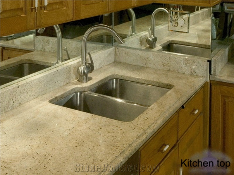 White Granite Countertop, White Granite Kitchen Top, White Granite Kitchen Countertop