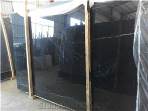 China Cheap and Popular Nero Black Marquina Marble Polished Big Random Slabs, Tiles for Wall and Floor, Natural Building Stone Flooring,Feature Wall, Exterior Cladding,China Marquina Marble