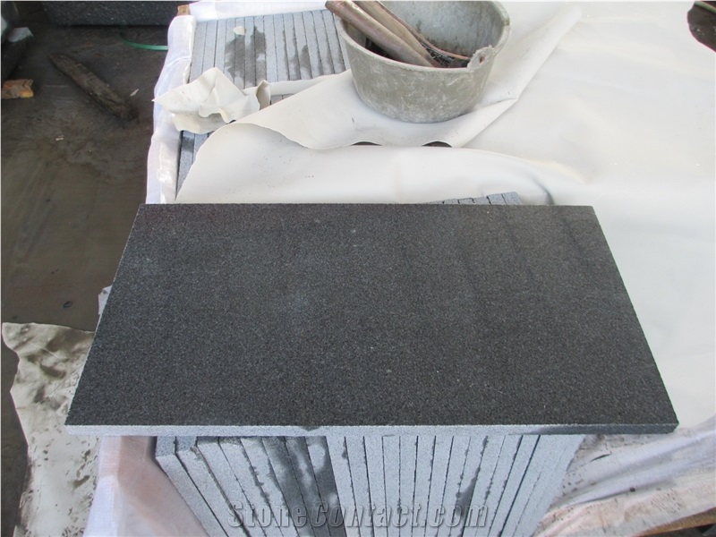 China G654 Grey Granite Tile,Dark Grey Granite
