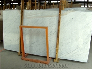 Italy Popular Cheap Bianco Carrara Calacatta White Marble Polished Slabs & Tiles, Natural Building Stone for Wall, Floor Covering, Hotel Lobby, Toilet Project Decoration