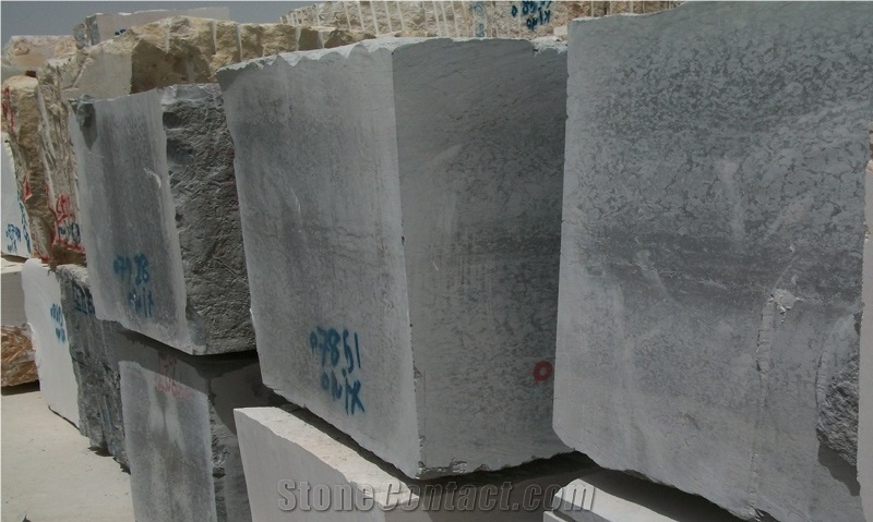 Pearl Grey Marble Blocks
