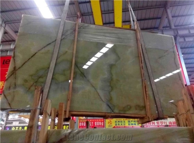 Ezmerald Onyx Slabs /Tiles, Exterior-Interior Wall , Floor Covering, Wall Capping, New Product, Best Price ,Cbrl,Spot,Export. Quarry Owner