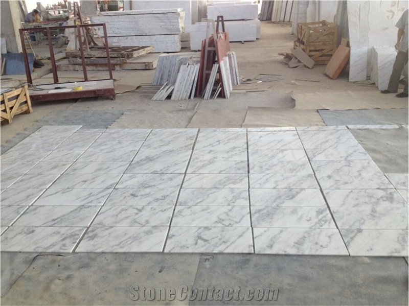 China Factory,Guangxi White Marble,Cut to Size for Floor Paving and Wall Cladding,Wholesaler,Quarry Owner-Xiamen Songjia