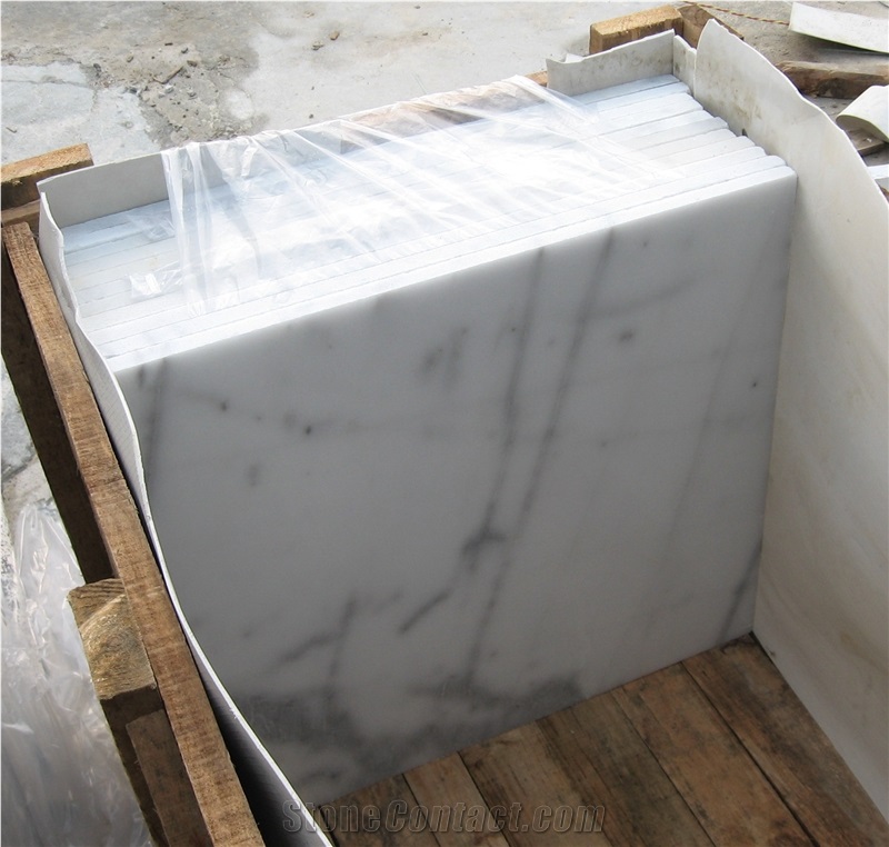 China Factory,Guangxi White Marble,Cut to Size for Floor Paving and Wall Cladding,Wholesaler,Quarry Owner-Xiamen Songjia