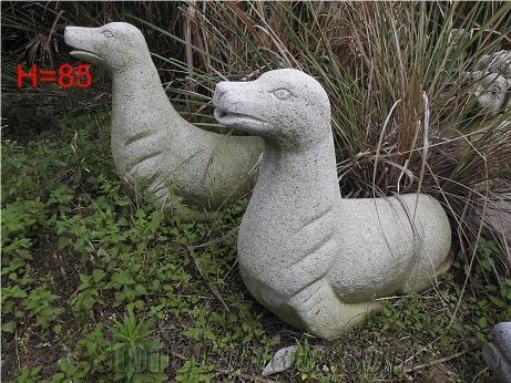 China Grey Granite Carving Animal Sculptures & Statues,Exterior Decoration,Wholesaler,Quarry Owner-Xiamen Songjia
