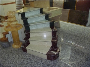 China Marble Stairs,Cut to Size for Steps Covering,Wholesaler,Quarry Saler