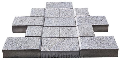 Chinese Black Cobble Cheap Price Stepping Pavement Granite Stone for Paving