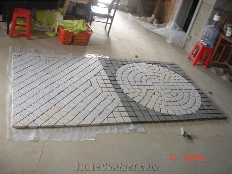 Cube Stone Granite Cubic Paving Stone for Flooring Covering
