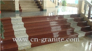 Granite Stair & Step ,Granite Stone Stair Manufacturer,Supplier,Granite Stair,Stone Stair for Interior Paving Decoration