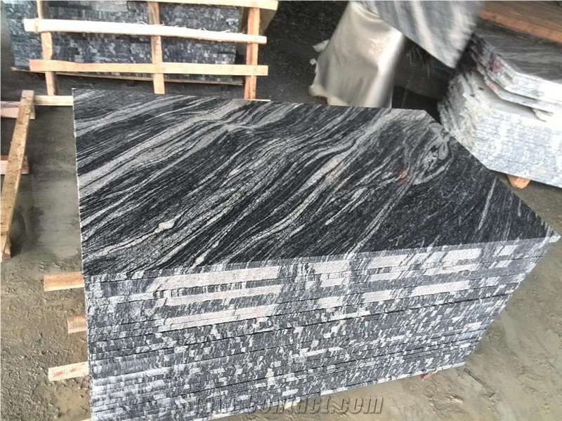Hubei,China Juparana,Black Granite,Cut to Size for Floor Covering,Wall Cladding,Wholesaler,Quarry Owner