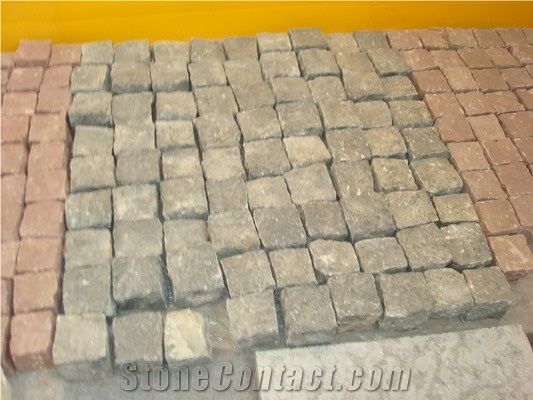 Landscaping Chinese Grey Granite Cube Stone ,Road Pavers Cube Stone Paving Road Pavement