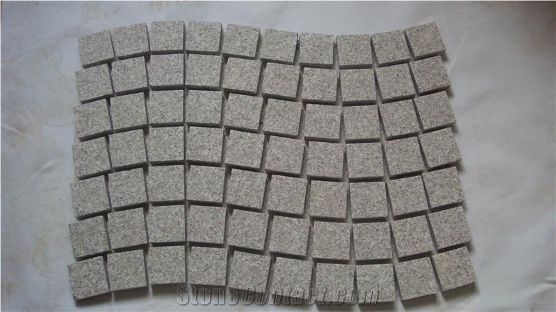 Natural Split Grey Granite Chinese Cube Paving Stone Raod Pavers with Cheap Price in Own Factory