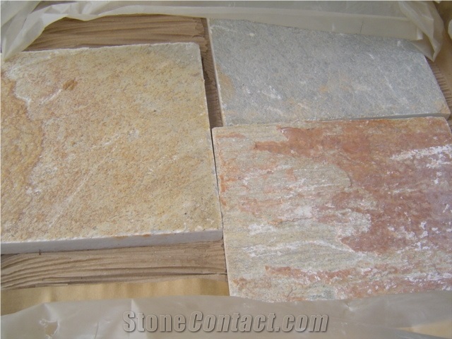 Natural Stone,Beige Slate Slabs & Tiles Building Stone,Landscaping Stone for Wall Cladding