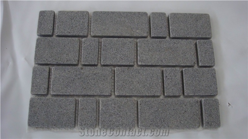 Own Factory Granite Flamed Chinese Paving Cube Stone for Landscaping Road Pavement with Competitive Price